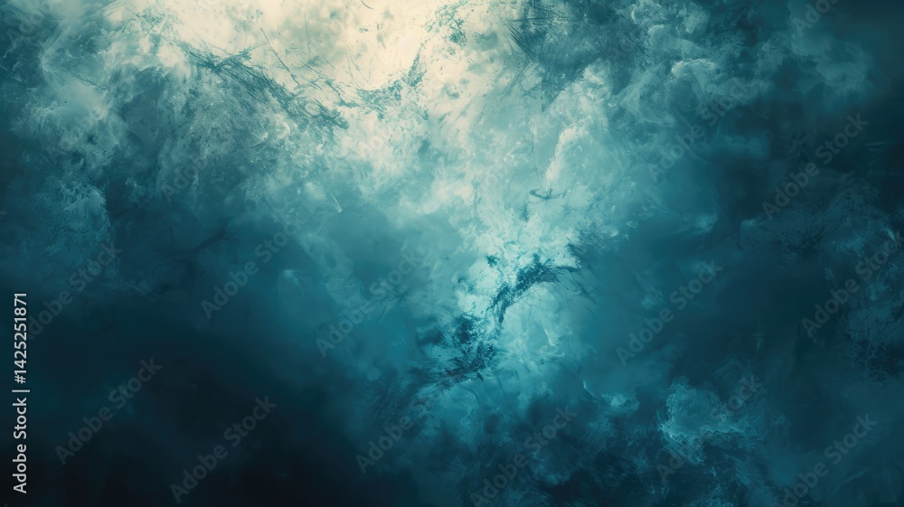 Obraz premium Abstract vivid color wave flowing express the energetic texture. Seamless texture of vividness curve swirling convey sense of harmony and wonderful scene perfect for effect and graphic design. AIG53.
