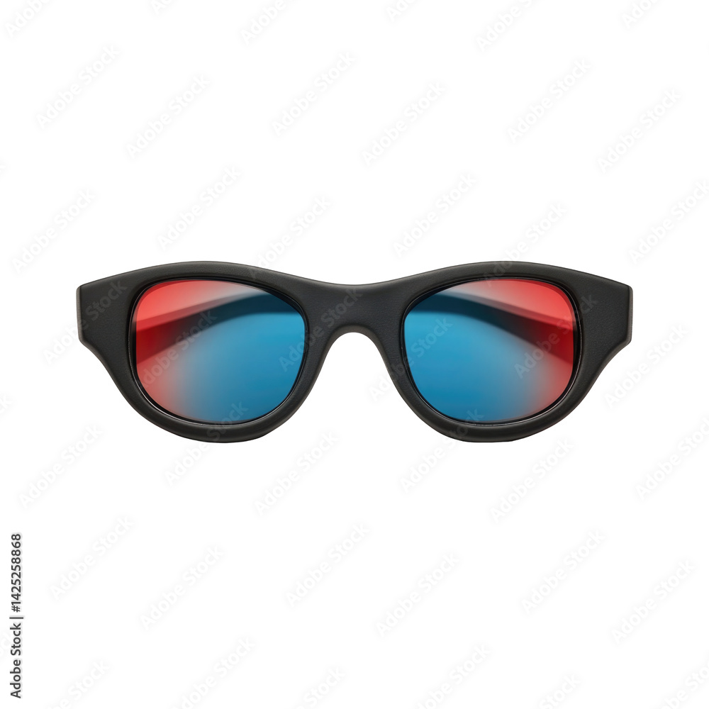 3D Movie Glasses Isolated on a transparent background 3D Movie Glasses Isolated on a transparent background