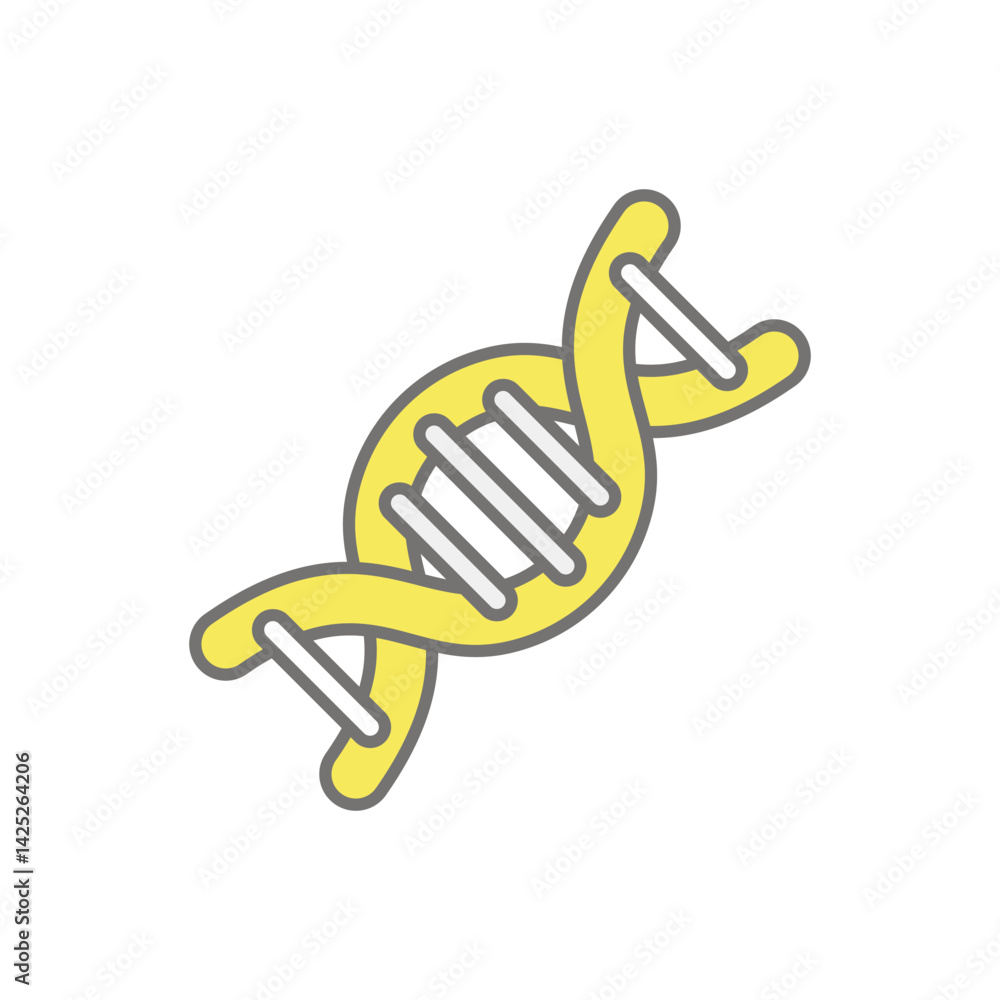 DNA Strand icon vector stock illustration DNA Strand icon vector stock illustration