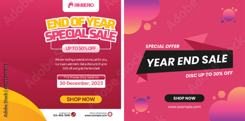 Digital business marketing social media post & web bannerDigital business marketing social media post and web banner