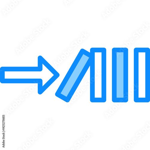 Domino Effect Icon