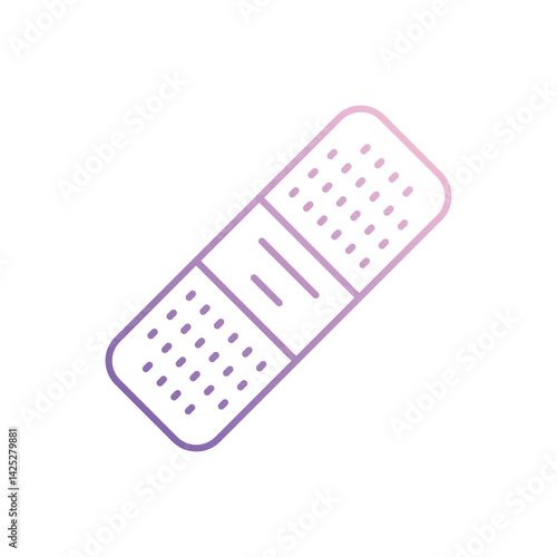 Bandage icon vector stock illustration