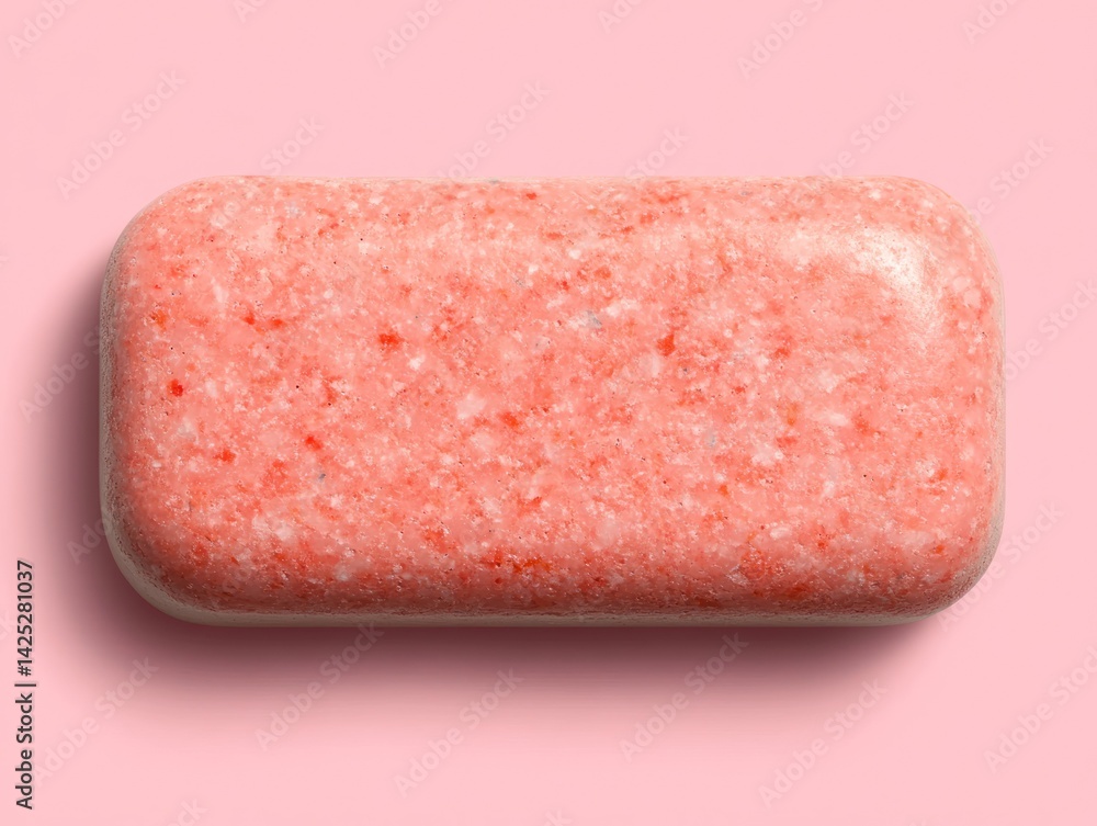 Pink bar of soap Pink bar of soap