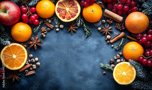 Fresh fruit food photography healthy eating