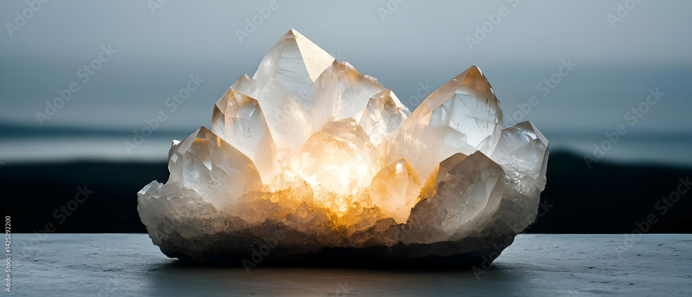 Radiant Crystal Cluster