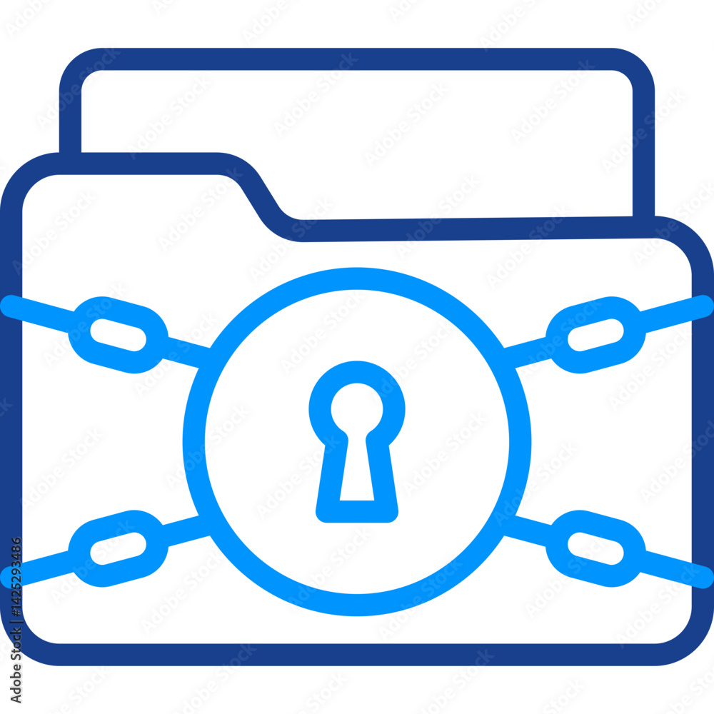 Confidential Folder Icon Confidential Folder Icon