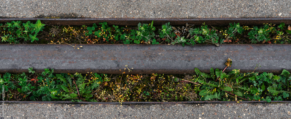 Alte Eisenbahnschiene