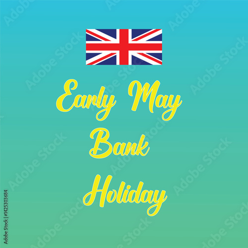 Early May Bank Holiday, Early May Holiday May 5 Background Poster Design