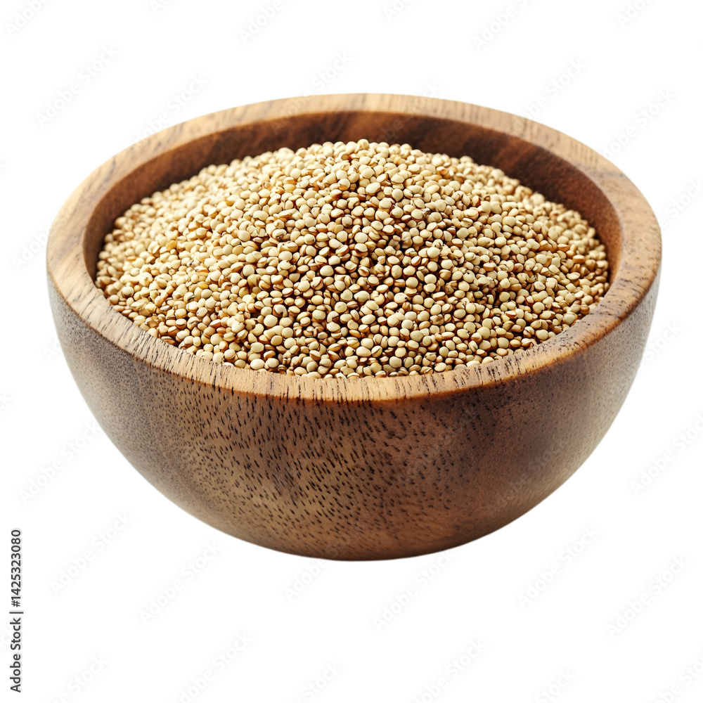 Quinoa seeds in wooden bowl healthy food superfood nutrition, Quinoa seeds in wooden bowl healthy food superfood nutrition,