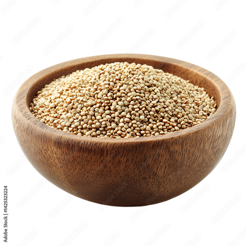 Quinoa Seeds in Wooden Bowl Healthy Eating Superfood Nutrition, Quinoa Seeds in Wooden Bowl Healthy Eating Superfood Nutrition,