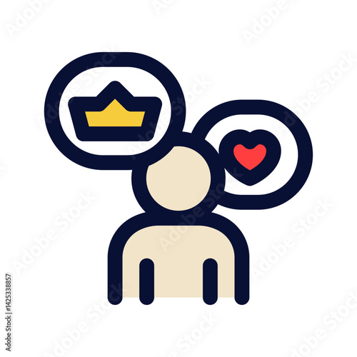 Fill Positive Affirmation Icon