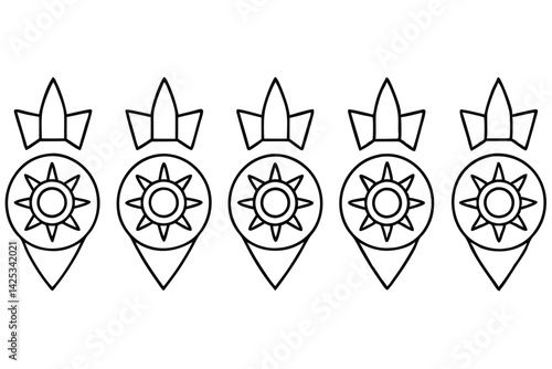 maxtow elite line art clean and crisp vector image