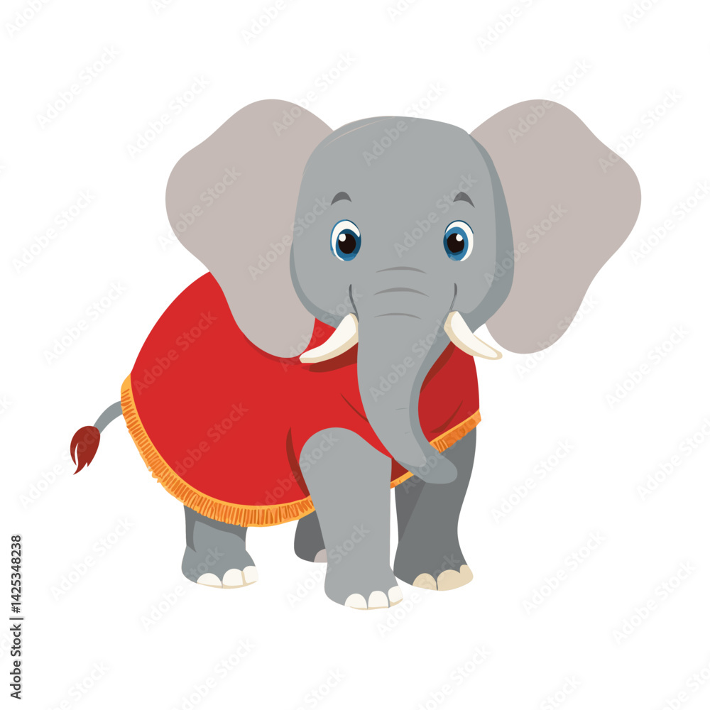 Naklejka premium Elephant: The Majestic Giant of the Animal Kingdom