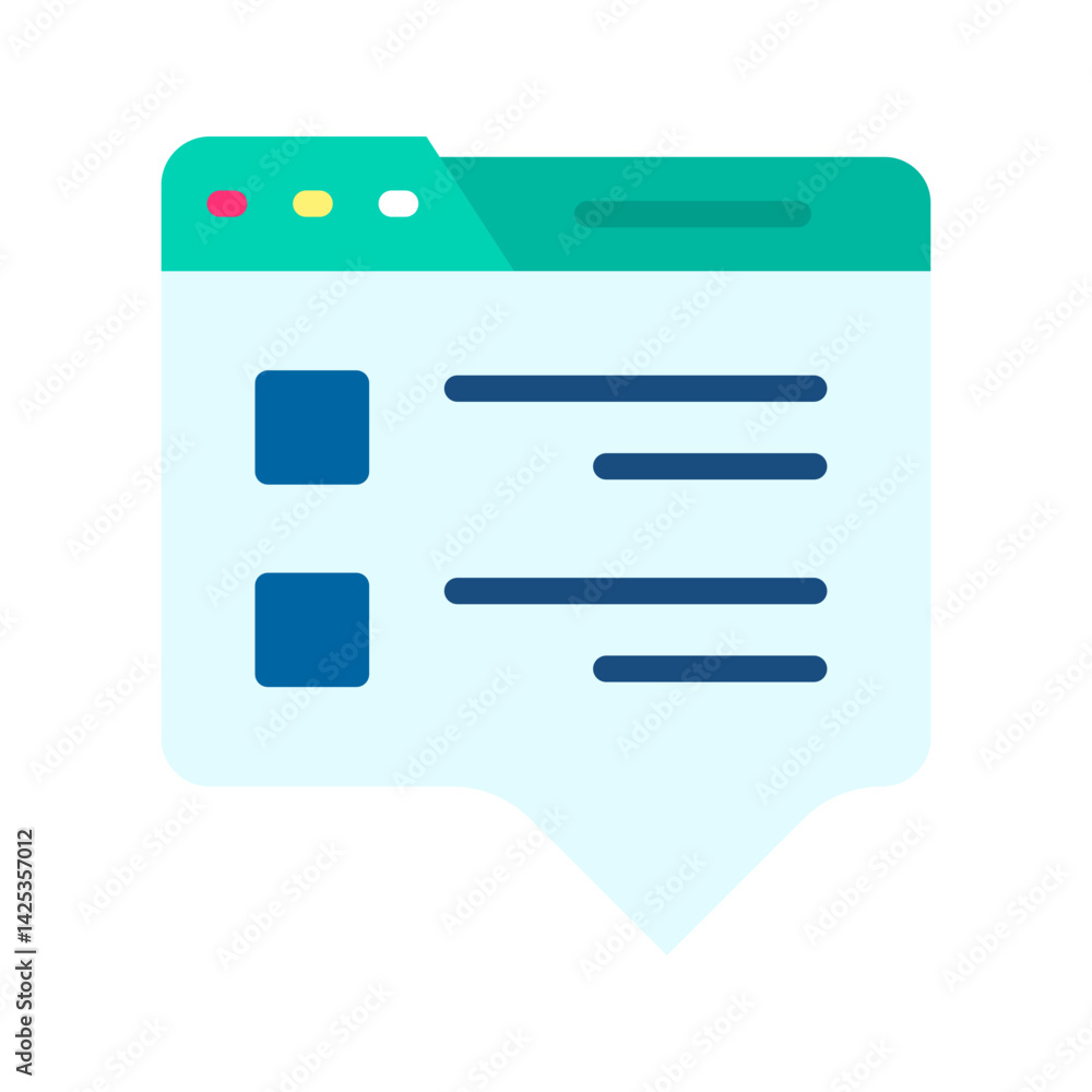 Blog icon vector image. Suitable for mobile apps, web apps and print media. Blog icon vector image. Suitable for mobile apps, web apps and print media.