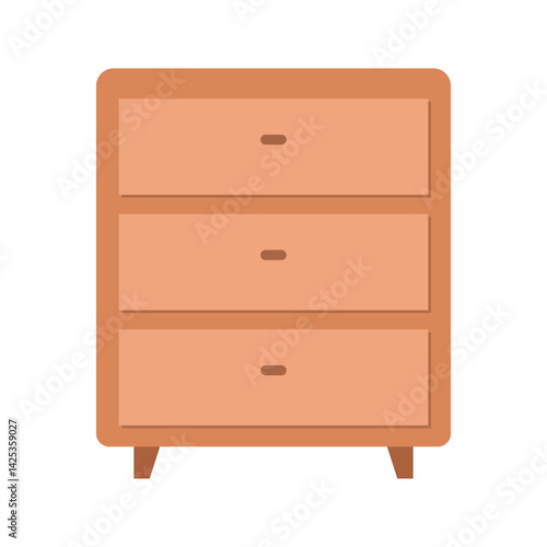 Drawers icon vector image. Suitable for mobile apps, web apps and print media.