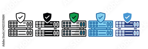 Ddos Protection  Icon Element For Design