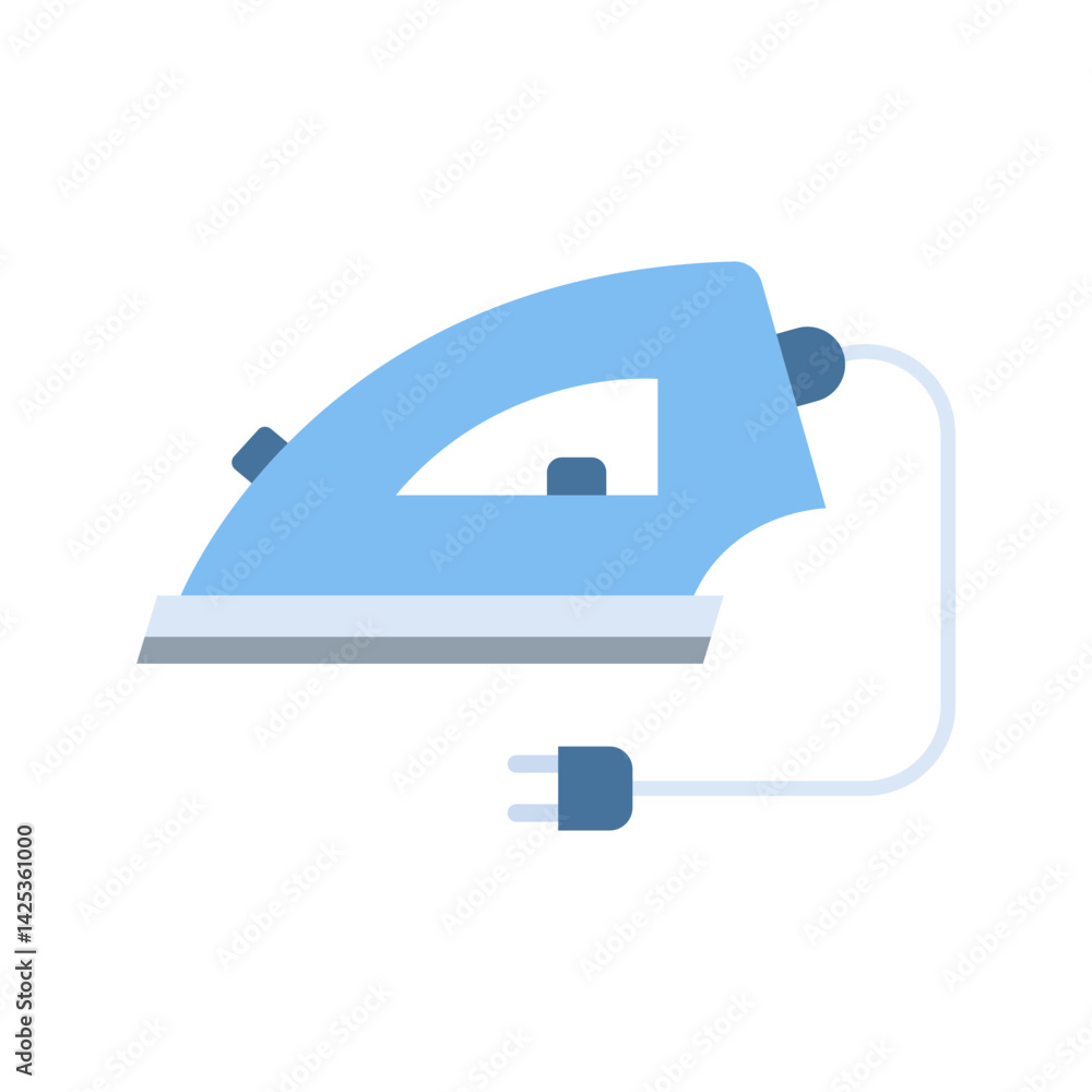Iron icon vector image. Suitable for mobile apps, web apps and print media. Iron icon vector image. Suitable for mobile apps, web apps and print media.