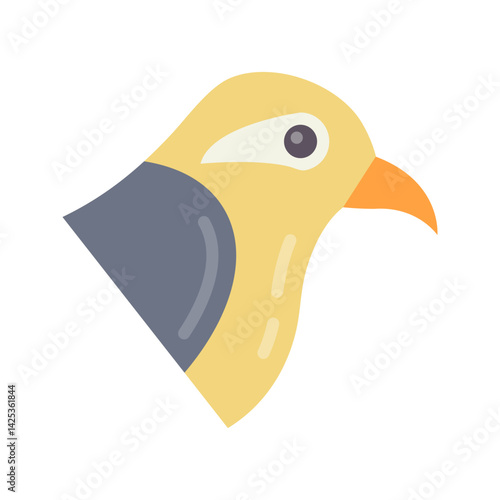Mandarin icon vector image. Suitable for mobile apps, web apps and print media.