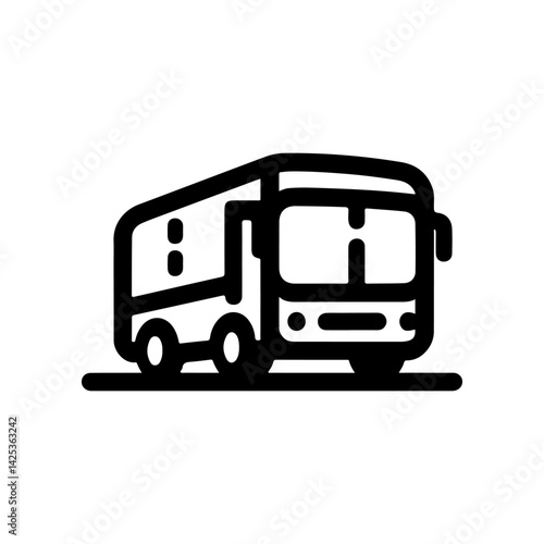 vector illustration of a bus
