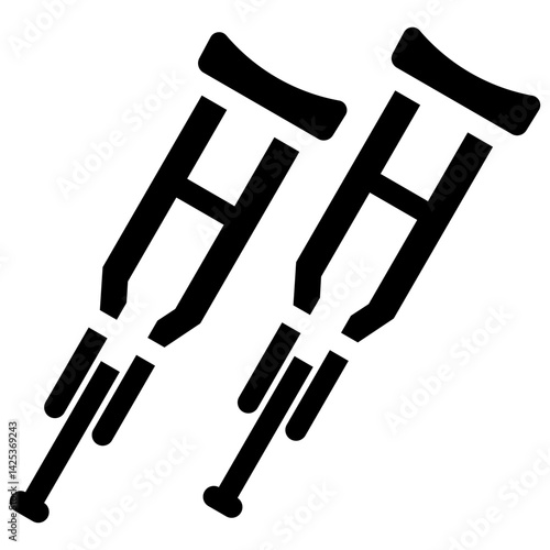 Crutches Icon