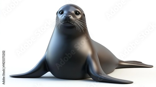3D Rendered Seal