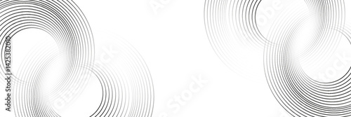 Abstract grey lines refraction vector background