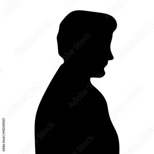 People Side Profile Silhouette