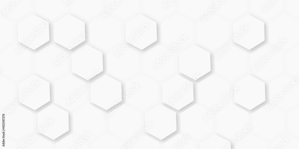 Seamless pattern with hexagons. Geometric texture white pattern design. Luxury honeycomb grid White Pattern. Seamless pattern with hexagons. Geometric texture white pattern design. Luxury honeycomb grid White Pattern.