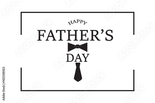 Happy Fathers Day vector icon. World father's day icon. vector illustrator. eps10