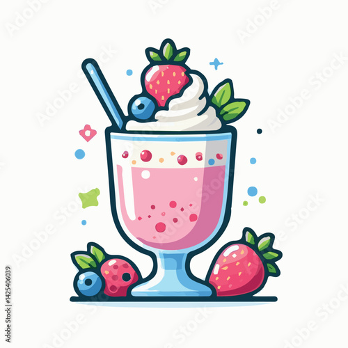 yogurt, fruit, smoothie, fresh, diet, healthy, food, dessert, summer, breakfast, sweet, milk, delicious, milkshake, glass, organic, drink, shake, strawberry, background, cocktail, beverage, berry, dai