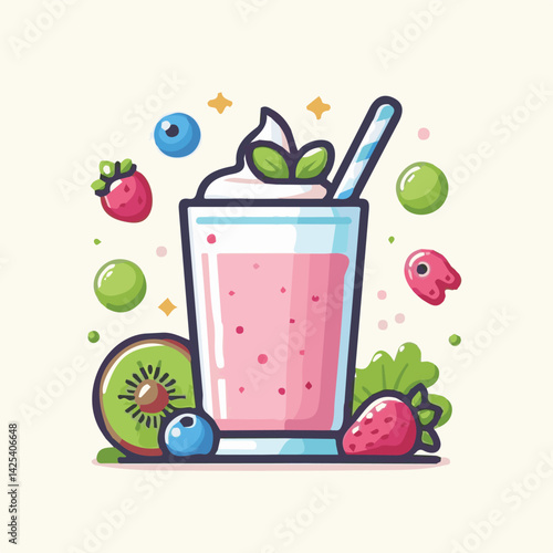 yogurt, fruit, smoothie, fresh, diet, healthy, food, dessert, summer, breakfast, sweet, milk, delicious, milkshake, glass, organic, drink, shake, strawberry, background, cocktail, beverage, berry, dai