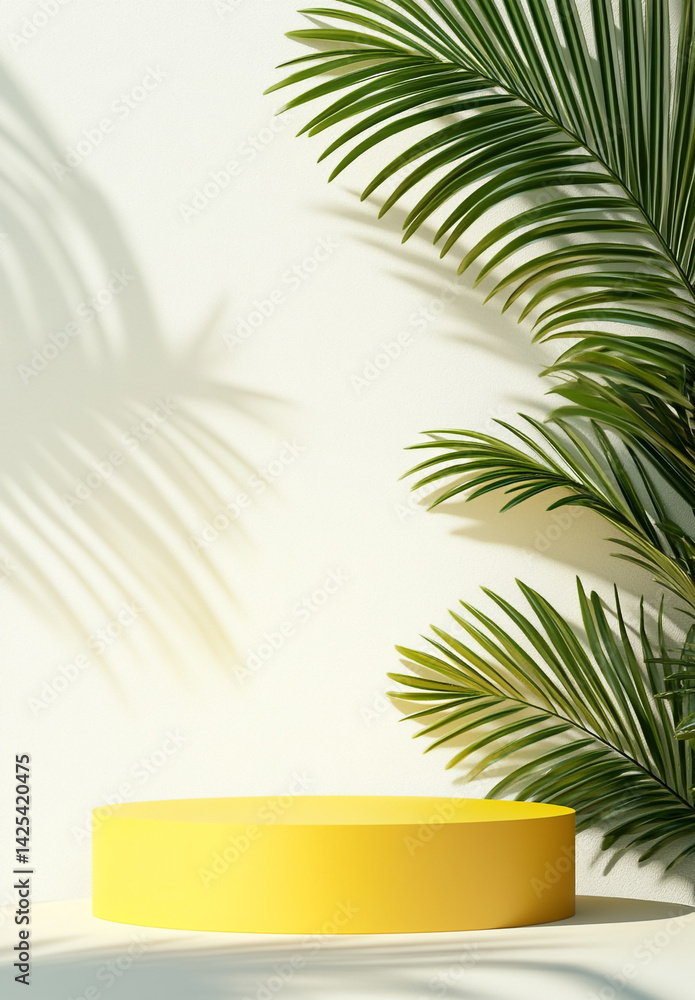 creative tropical background with palm tree creative tropical background with palm tree