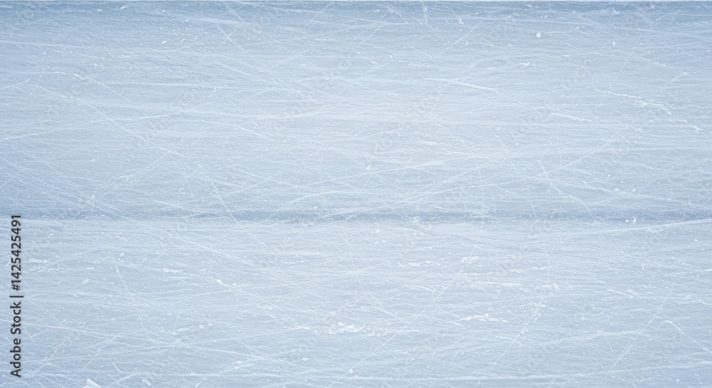 Obraz premium Abstract icy surface texture with soft blue tones 
