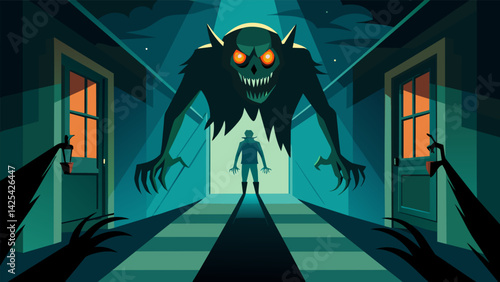 A haunted house attraction turns into a terrifying reality as a monstrous being stalks its hallways consuming the fear of its ped guests..