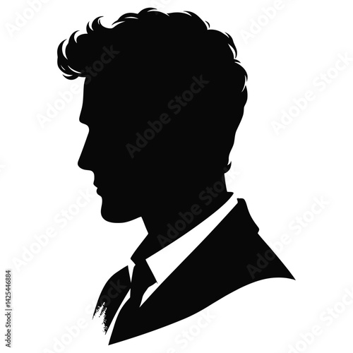silhouette of a man
