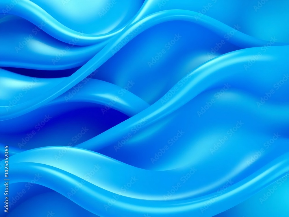Fototapeta premium blue silk background. texture, wave, silk, blue, design, wallpaper, illustration, soft, cloth, flowing, light, satin, waves, fabric, water, motion, smooth, pattern, backdrop, textile, backgrounds, liq