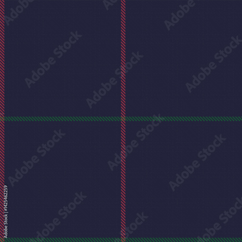 Blue Asymmetric Plaid textured Seamless Pattern Design