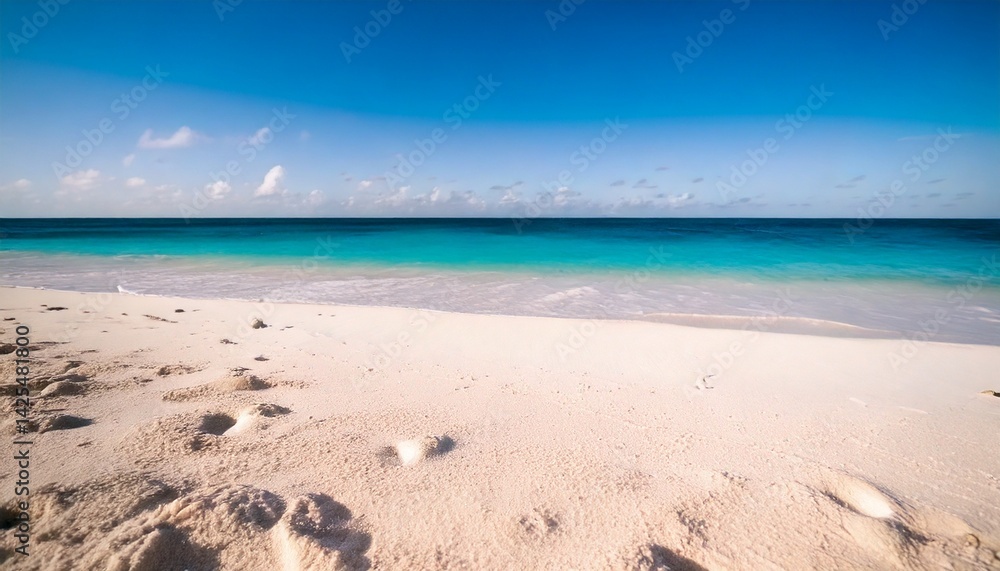 美しい海の風景、、水平線と青空 美しい海の風景、、水平線と青空