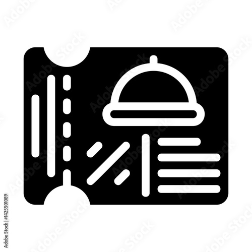 Discount Voucher Solid Icon
