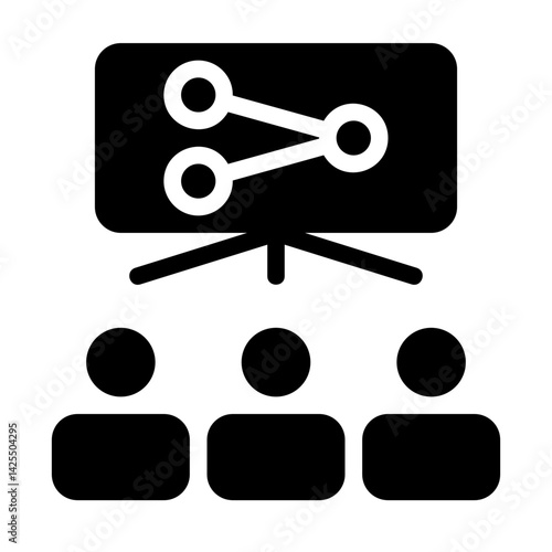 Sharing Solid Icon