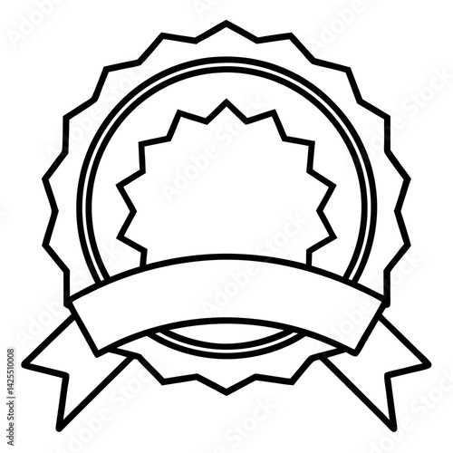 Appreciation Badge Design – AI Graphic File with White Background for Digital Use