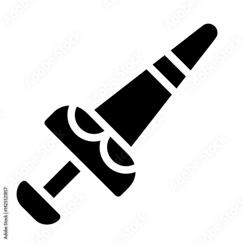 Jousting Lance Solid Icon