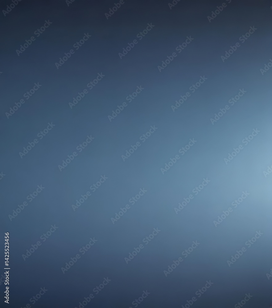 Obraz premium Serene navy to baby blue gradient, smooth texture, stock, texture