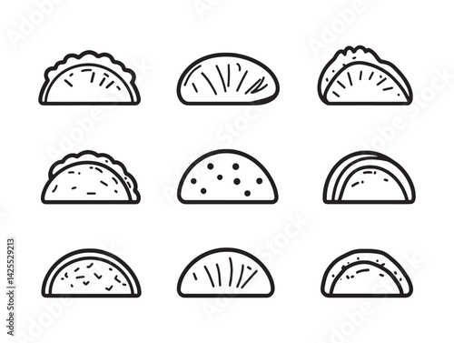 Close Up of Soft and Fluffy Kolache Pastries with Filling