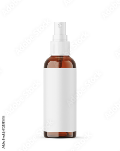 spray bottle mockup