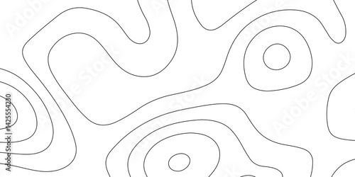 Abstract papercut design. Background of the topographic map. modern wallpaper texture and realistic design used for banner and posters, mountain relief geographic pattern. vector illustration.
