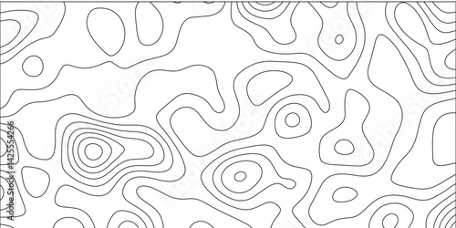 Abstract papercut design. Background of the topographic map. modern wallpaper texture and realistic design used for banner and posters, mountain relief geographic pattern. vector illustration.