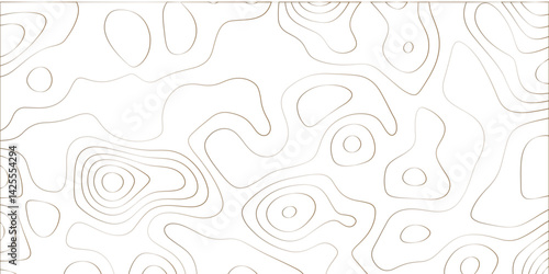 Abstract papercut design. Background of the topographic map. modern wallpaper texture and realistic design used for banner and posters, mountain relief geographic pattern. vector illustration.