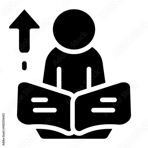 Knowledge Development Solid Icon