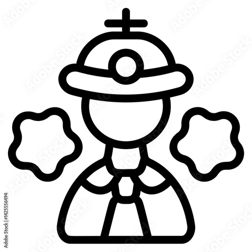Leadership Line Icon